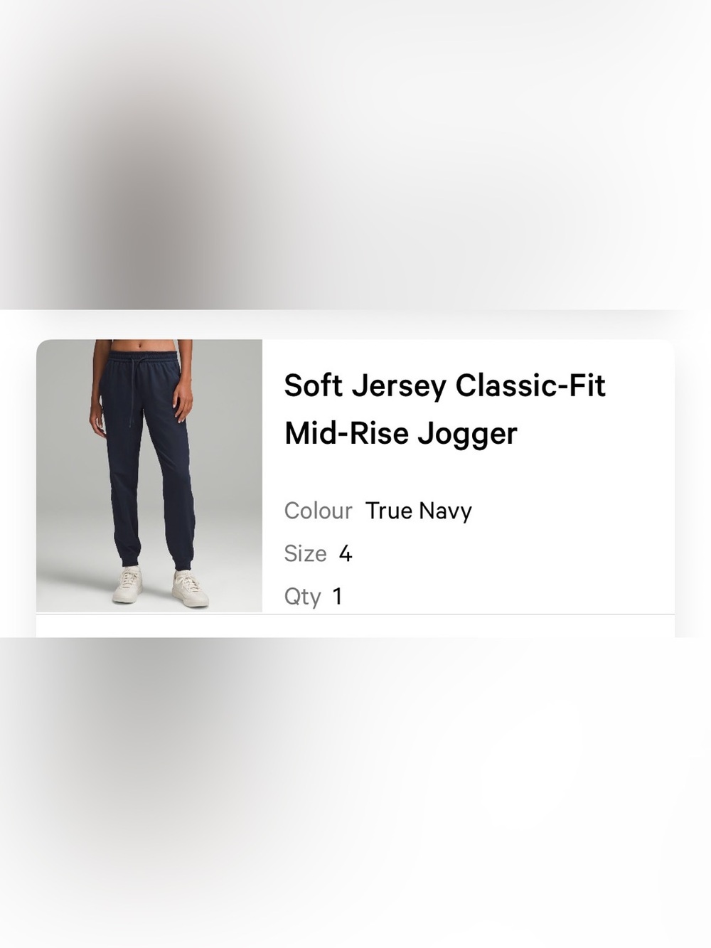 Lululemon Soft Jersey Classic-Fit Mid-Rise Jogger - True Navy